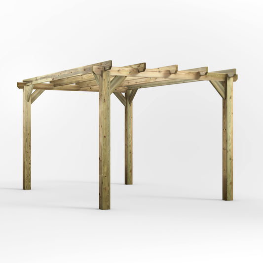 10x14 Power Pergola