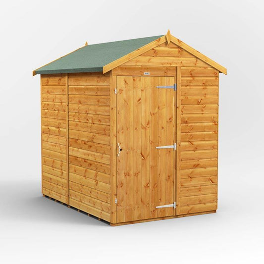7x5 Power Tongue & Groove Apex Shed
