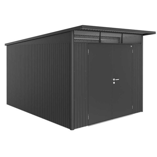 8.5 x 12 Biohort AvantGarde A8 Contemporary Shed with FREE Additional Shelves