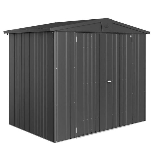 8x5 Biohort Europa 3 Classic Steel Shed with Additional FREE Shelves