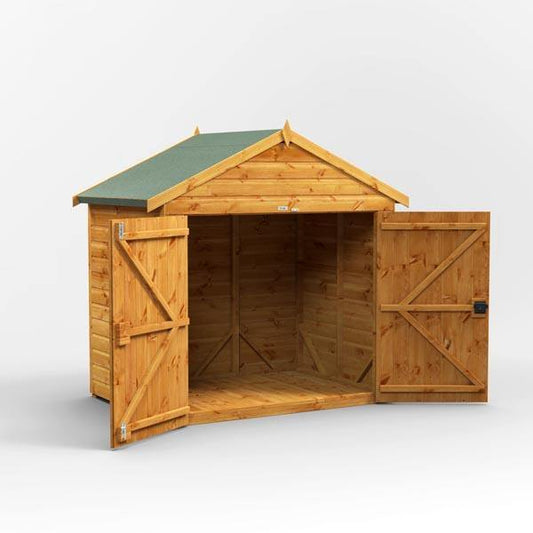 6x4 Power Bike Store - Apex Roof