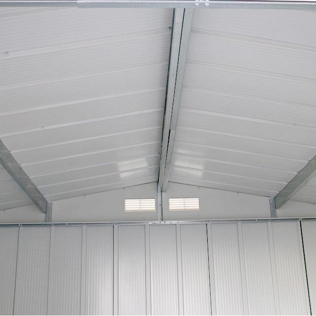 Sapphire 10 x 8 Metal Shed - Green