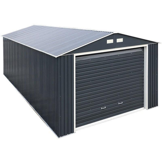 Sapphire Olympian Anthracite Metal Garage