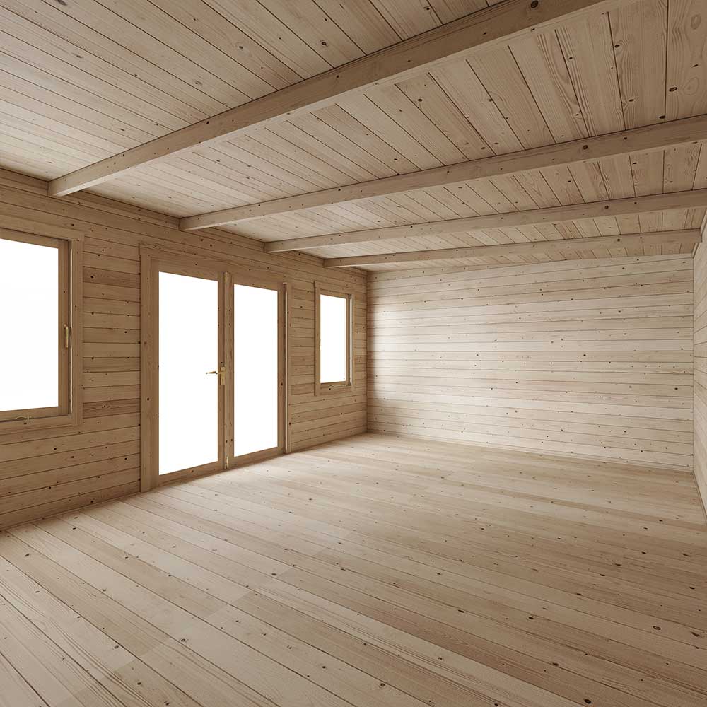 Ashley Log Cabin Garden Room 5x4m