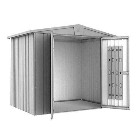 8x7.5 Biohort Europa 4 Classic Steel Shed with Additional FREE Shelves