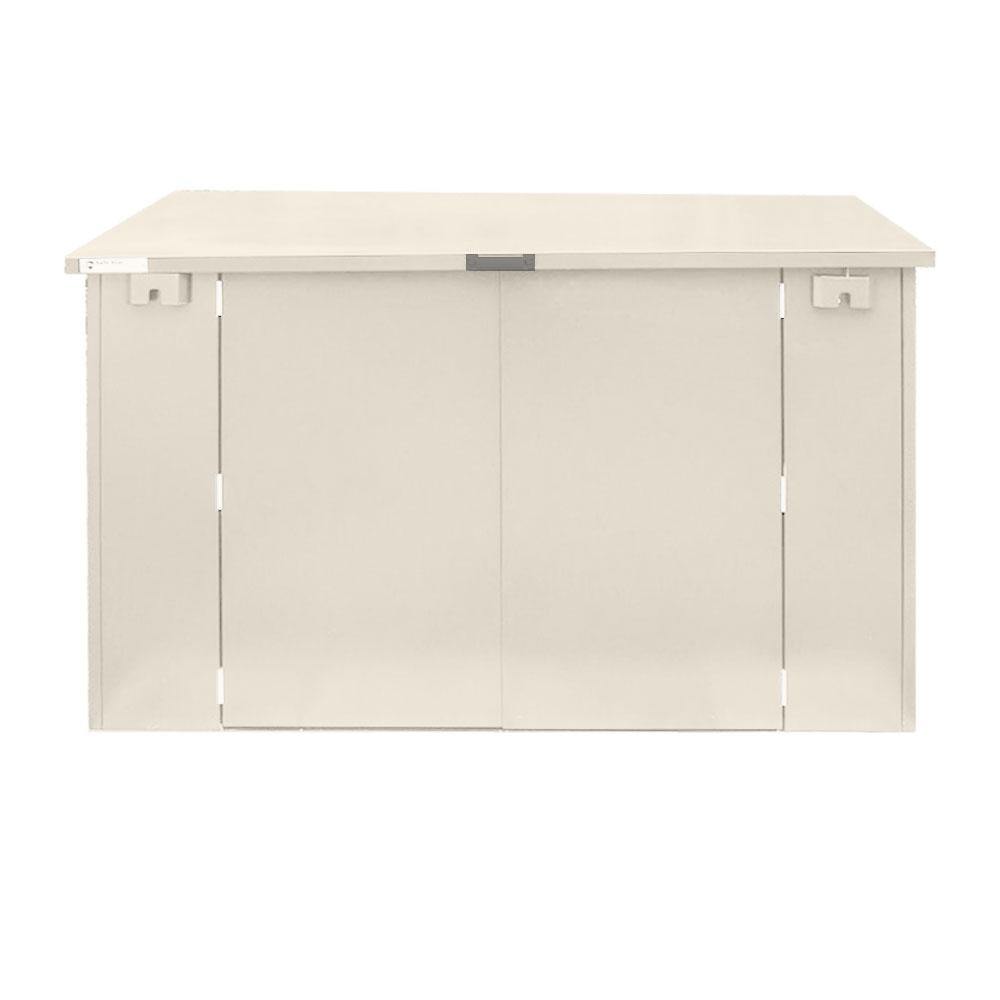 SafeStor Ripon Secure Bike Shed, Cream