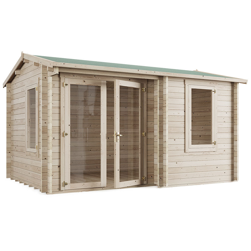 Welbeck Log Cabin Garden Office 4x3m