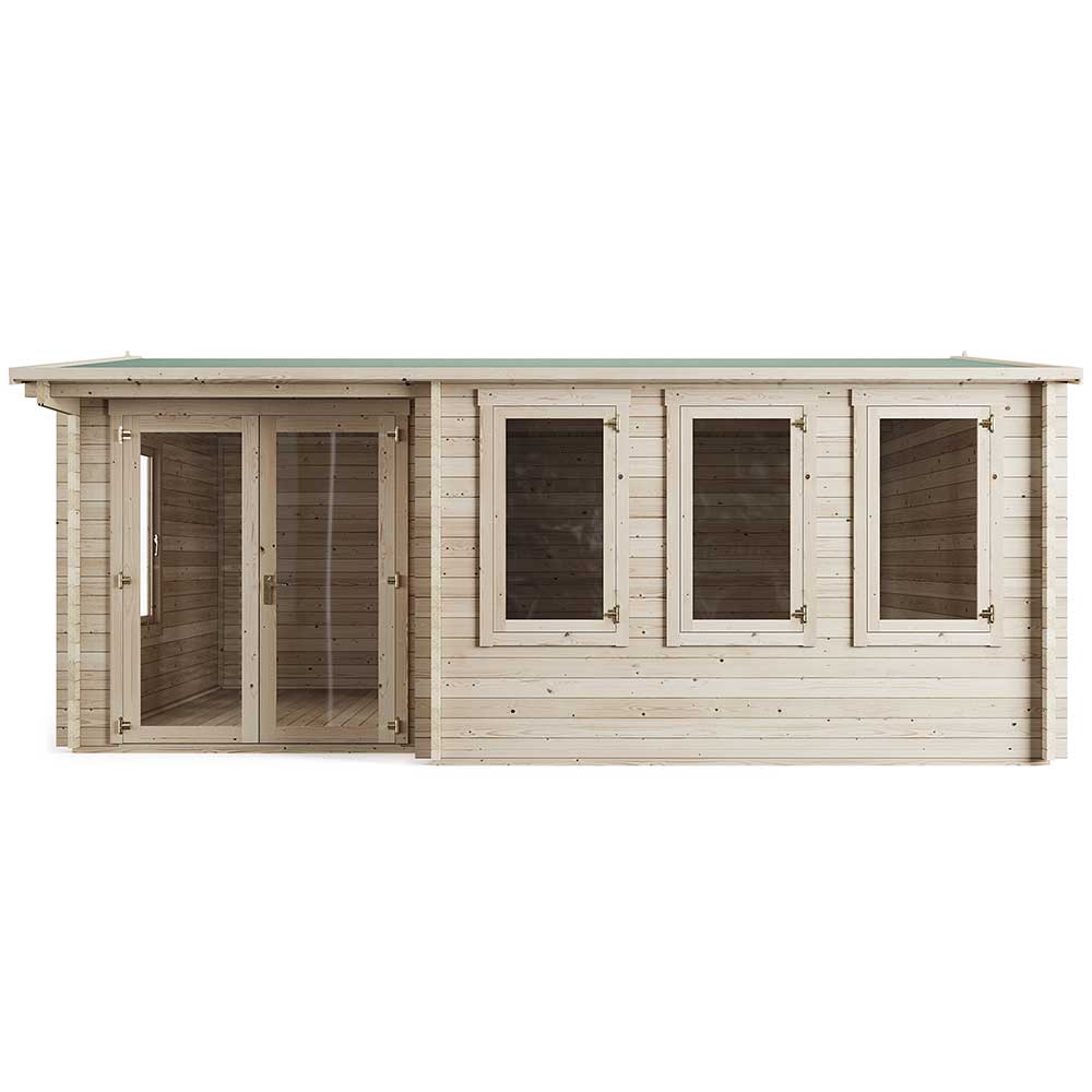 Welbeck Log Cabin Garden Office 5.5x5m