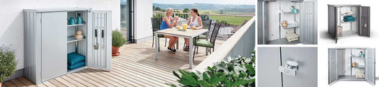 Stylish Biohort Storage for the Balcony, Terrace and Patio
