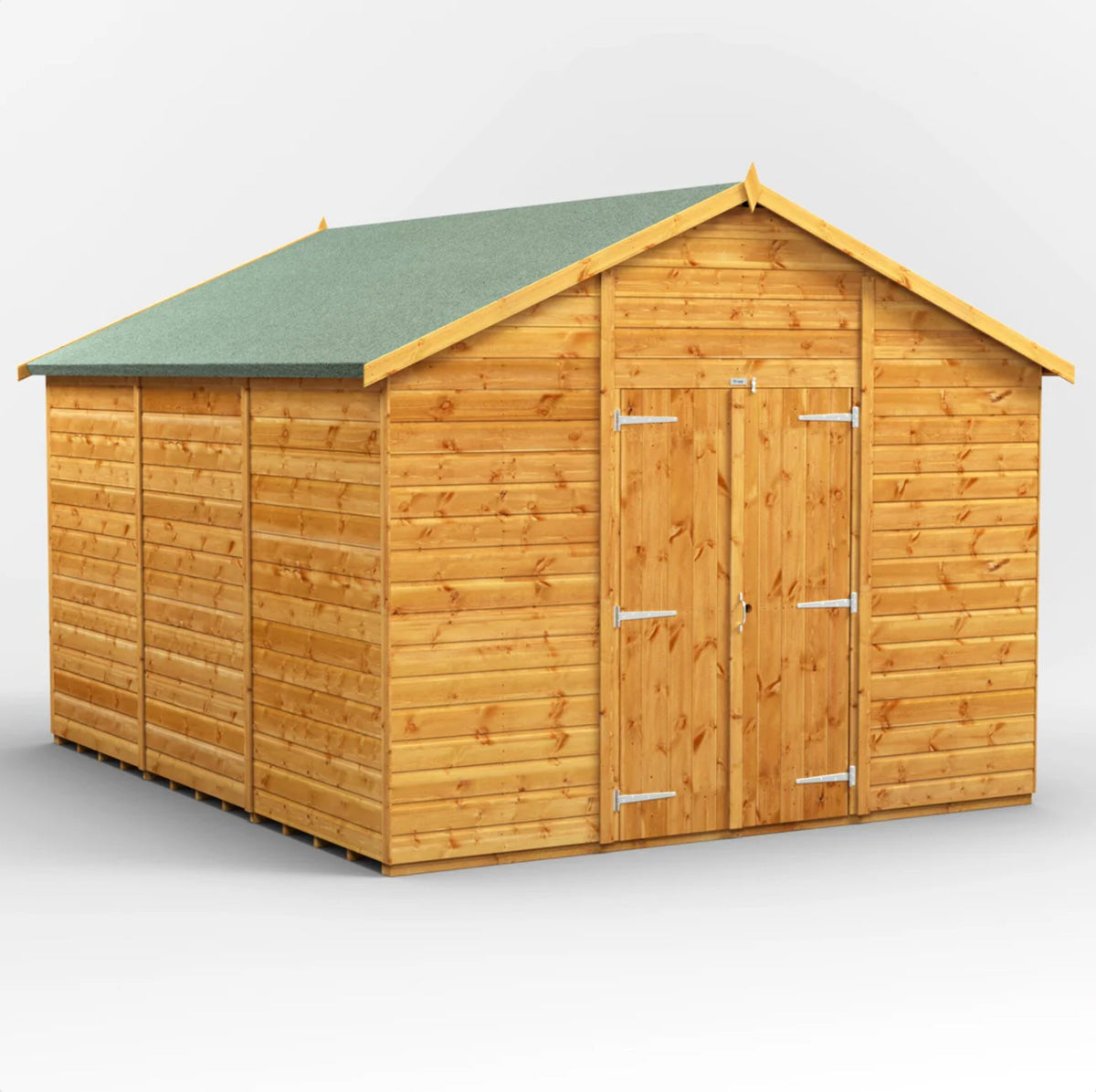 12x10 Power Tongue & Groove Apex Shed