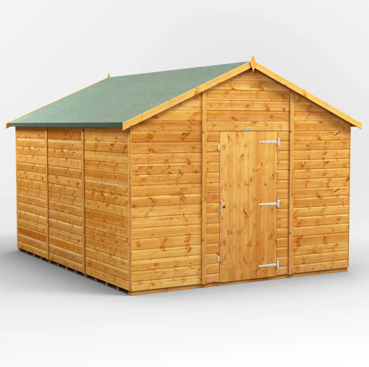 12x10 Power Tongue & Groove Apex Shed