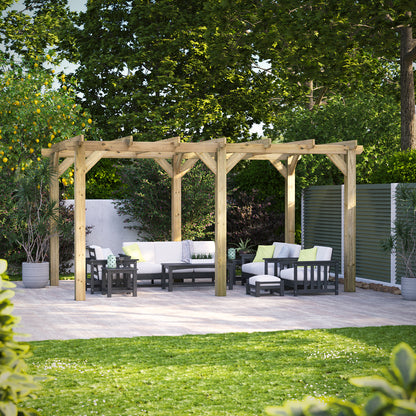 16x10 Power Pergola