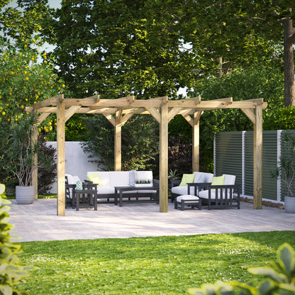 16x14 Power Pergola