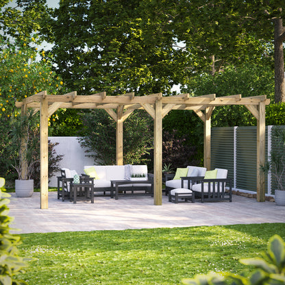 18x12 Power Pergola