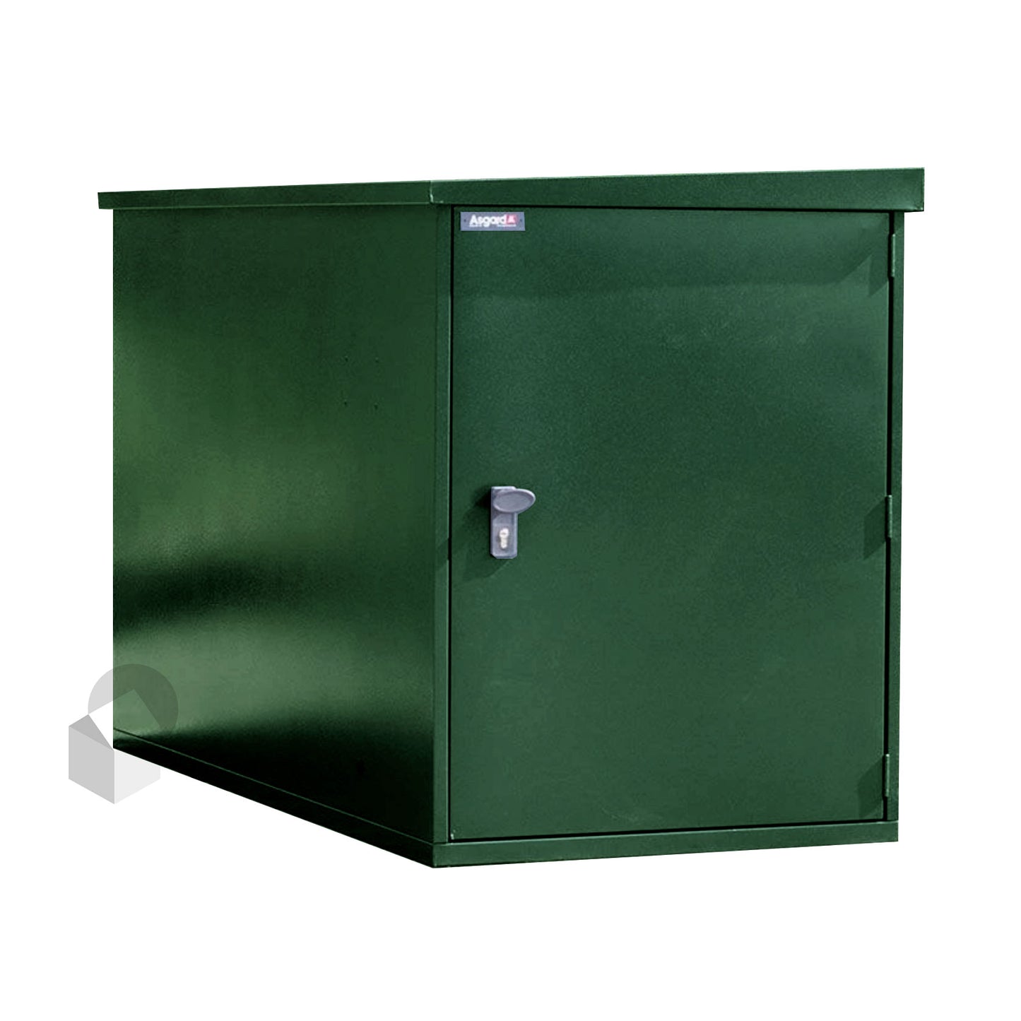 6.8 x 3ft Metal Bike Locker (2 Bikes)