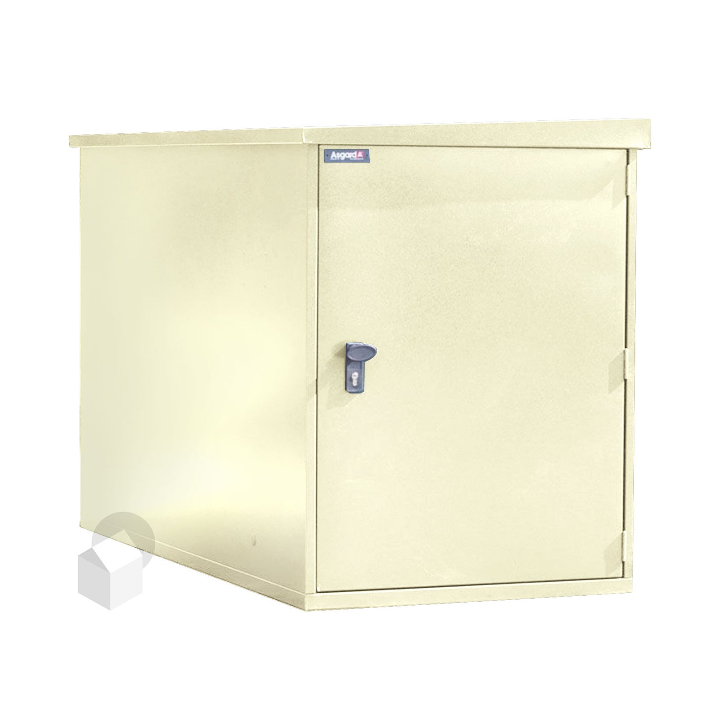 6.8 x 3ft Metal Bike Locker (2 Bikes)
