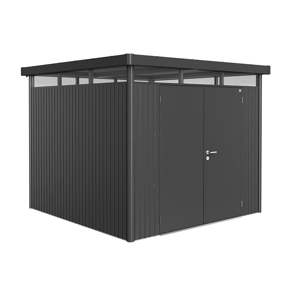 9x9 Biohort Highline H4 Panoramic Steel Shed