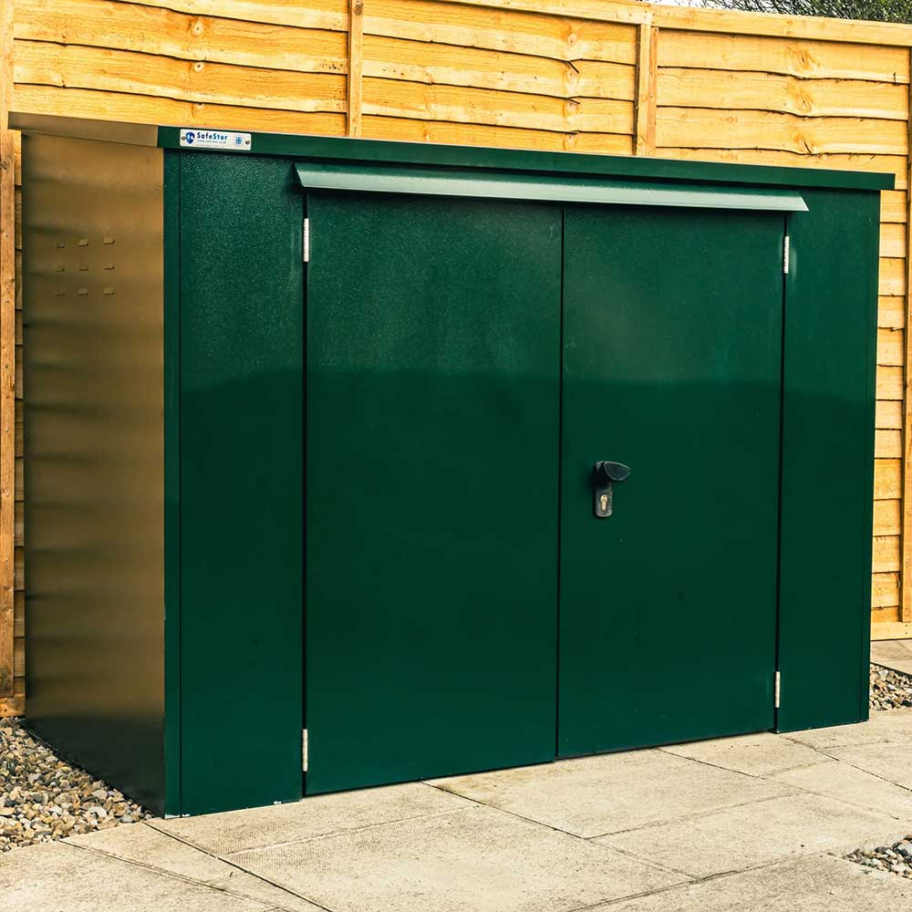 3x6 SafeStor Richmond Secure Double Door Bike Store
