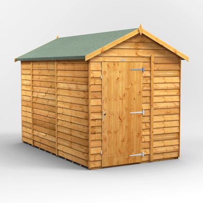10x6 Power Overlap Apex Shed