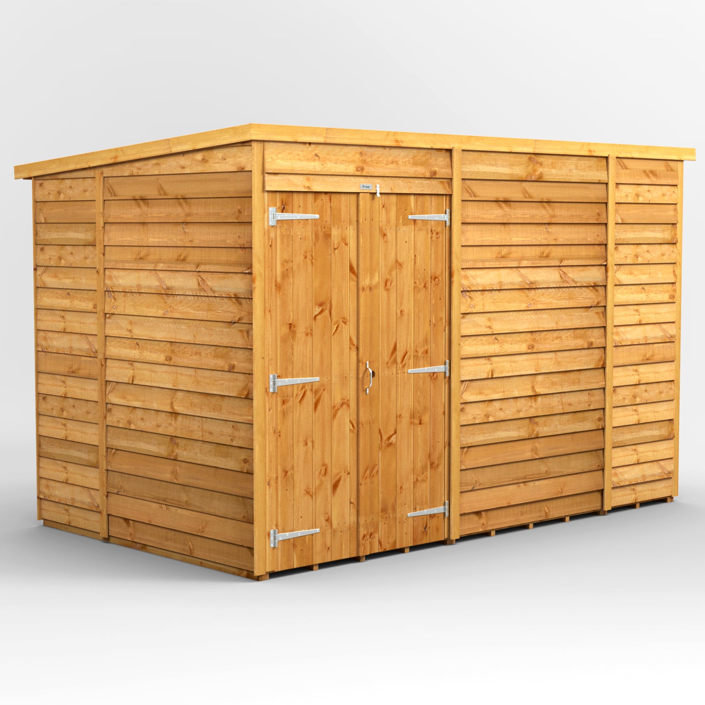 10x6 Overlap Pent Roof Shed