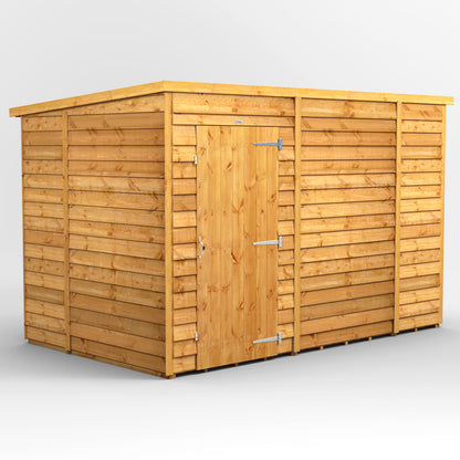 10x6 Overlap Pent Roof Shed