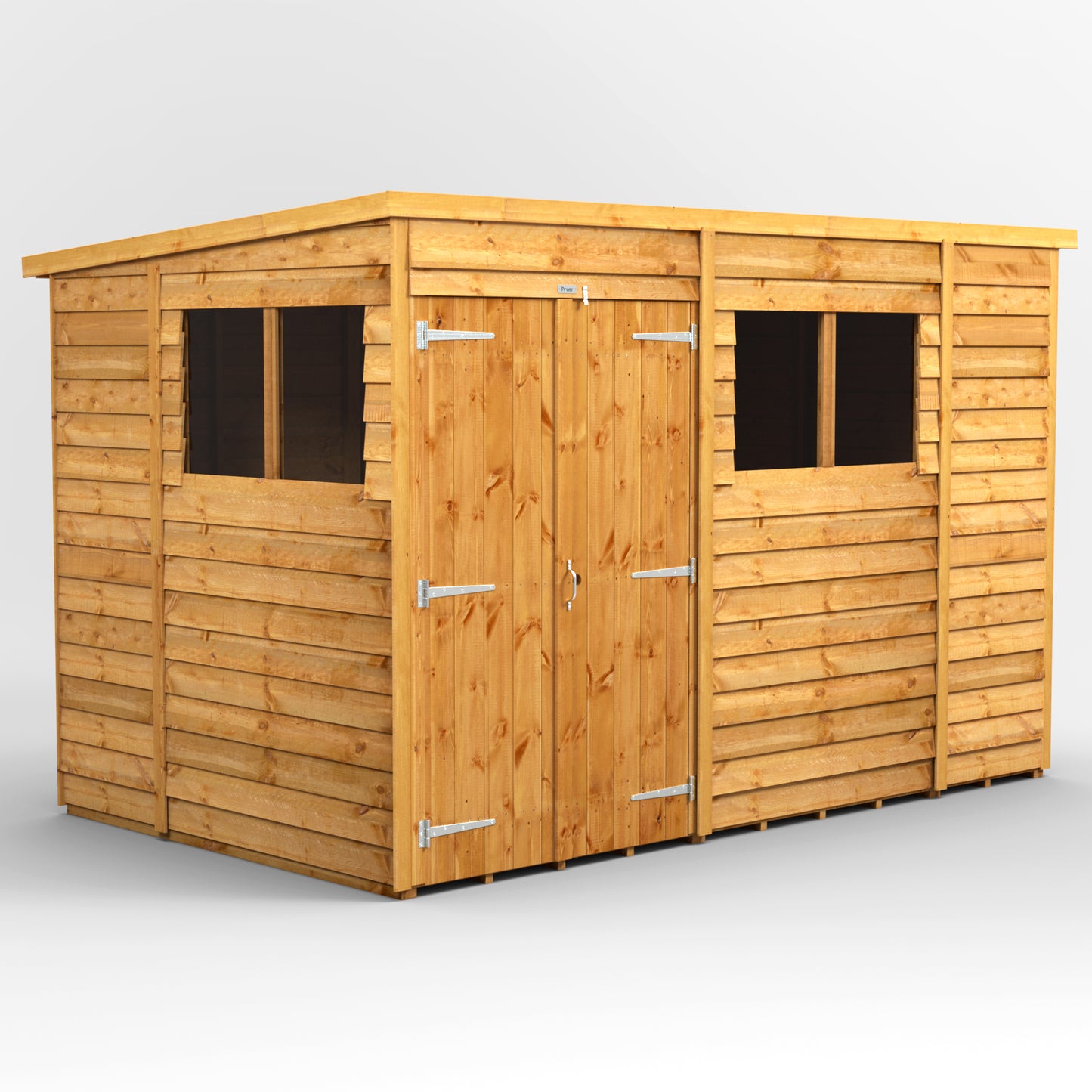 10x6 Overlap Pent Roof Shed
