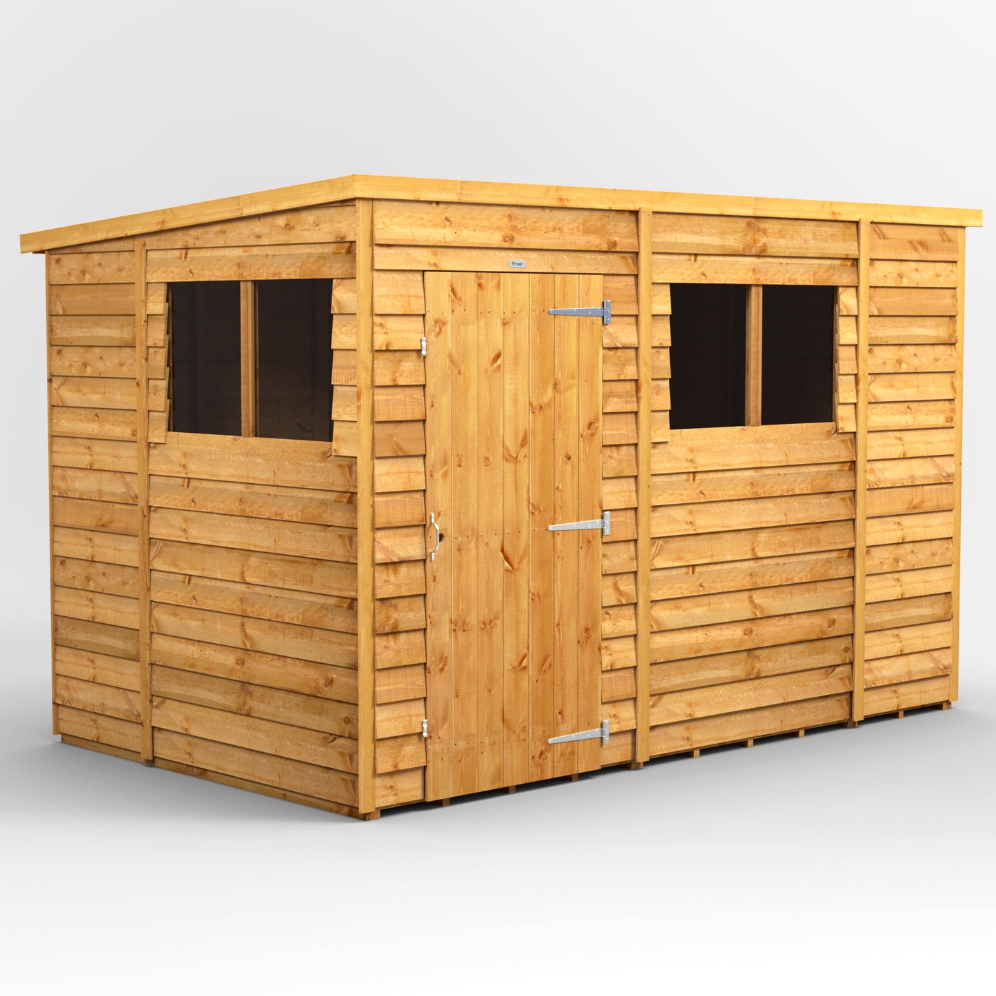 10x6 Overlap Pent Roof Shed