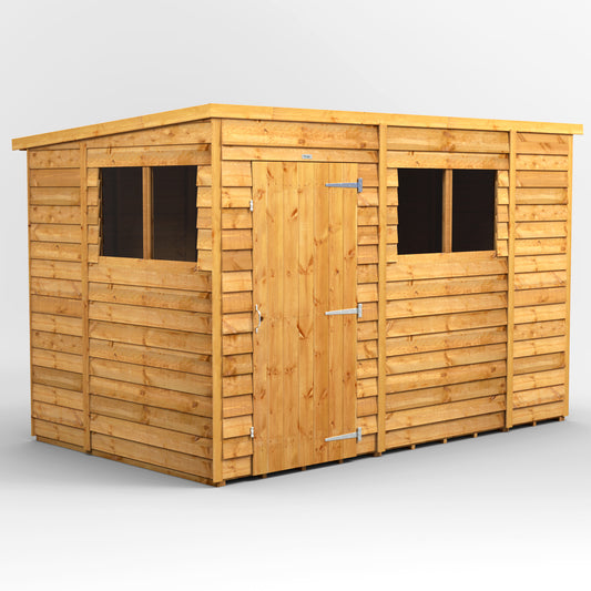 10x6 Overlap Pent Roof Shed