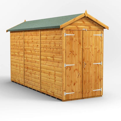 12x4 Power Tongue & Groove Apex Shed