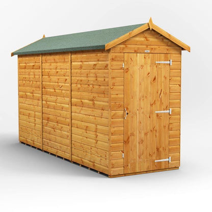12x4 Power Tongue & Groove Apex Shed