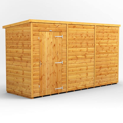 12x4 Power Tongue & Groove Pent Shed