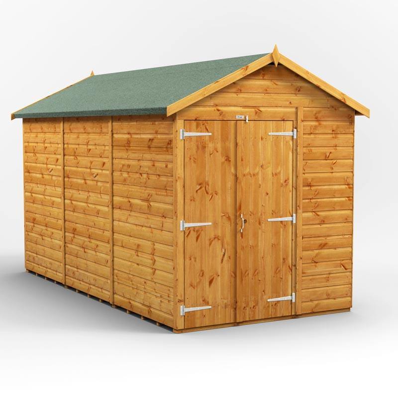 12x6 Power Tongue & Groove Apex Shed