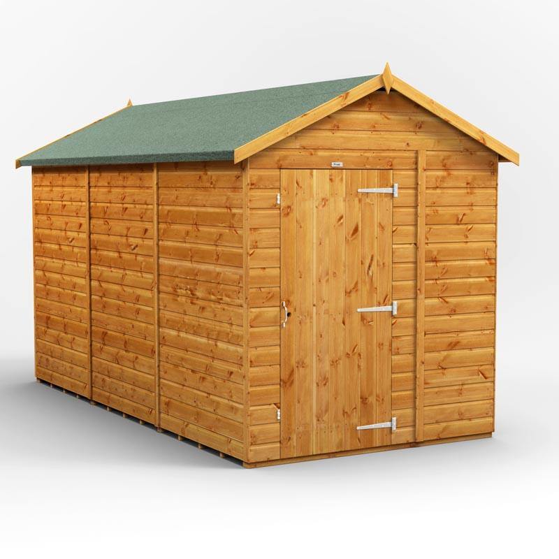 12x6 Power Tongue & Groove Apex Shed