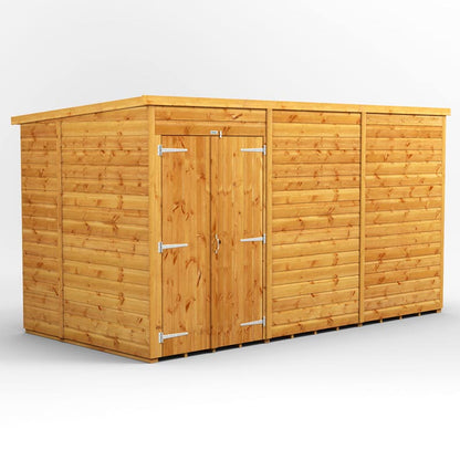 12x6 Power Tongue & Groove Pent Shed