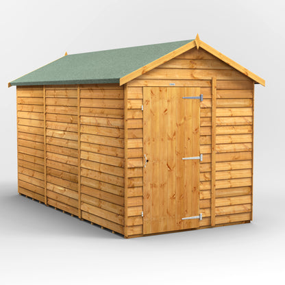 12X6 Power Overlap Apex Shed