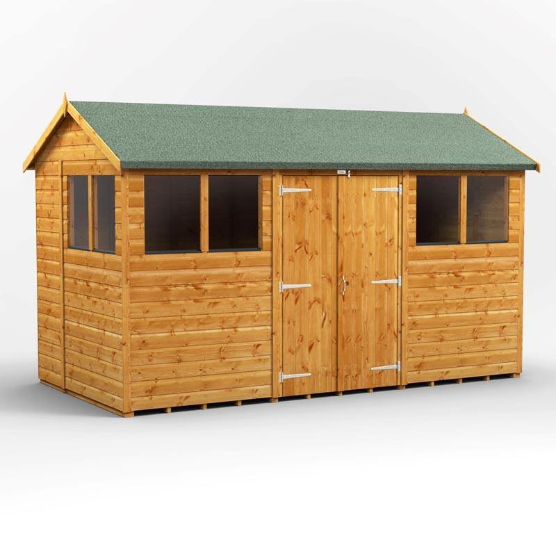 12x6 Power Tongue & Groove Apex Shed