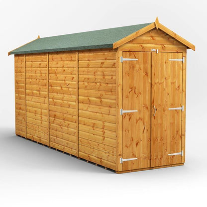 4x4 Power Tongue & Groove Apex Shed