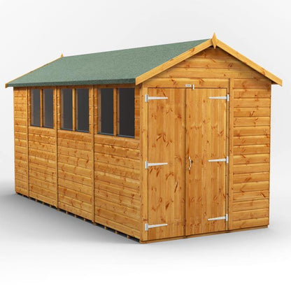 14x6 Power Tongue & Groove Apex Shed