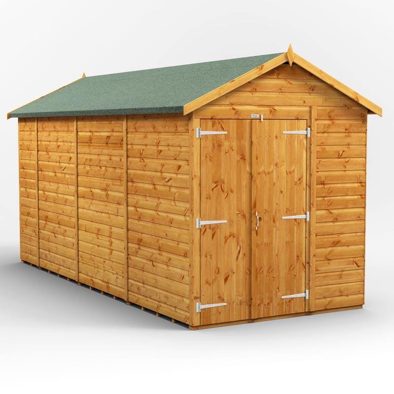 14x6 Power Tongue & Groove Apex Shed
