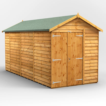 14x6 Power Overlap Apex Shed