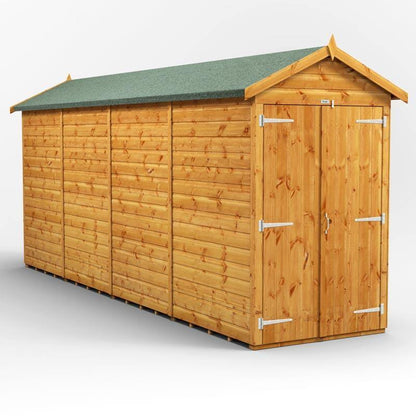 4x4 Power Tongue & Groove Apex Shed