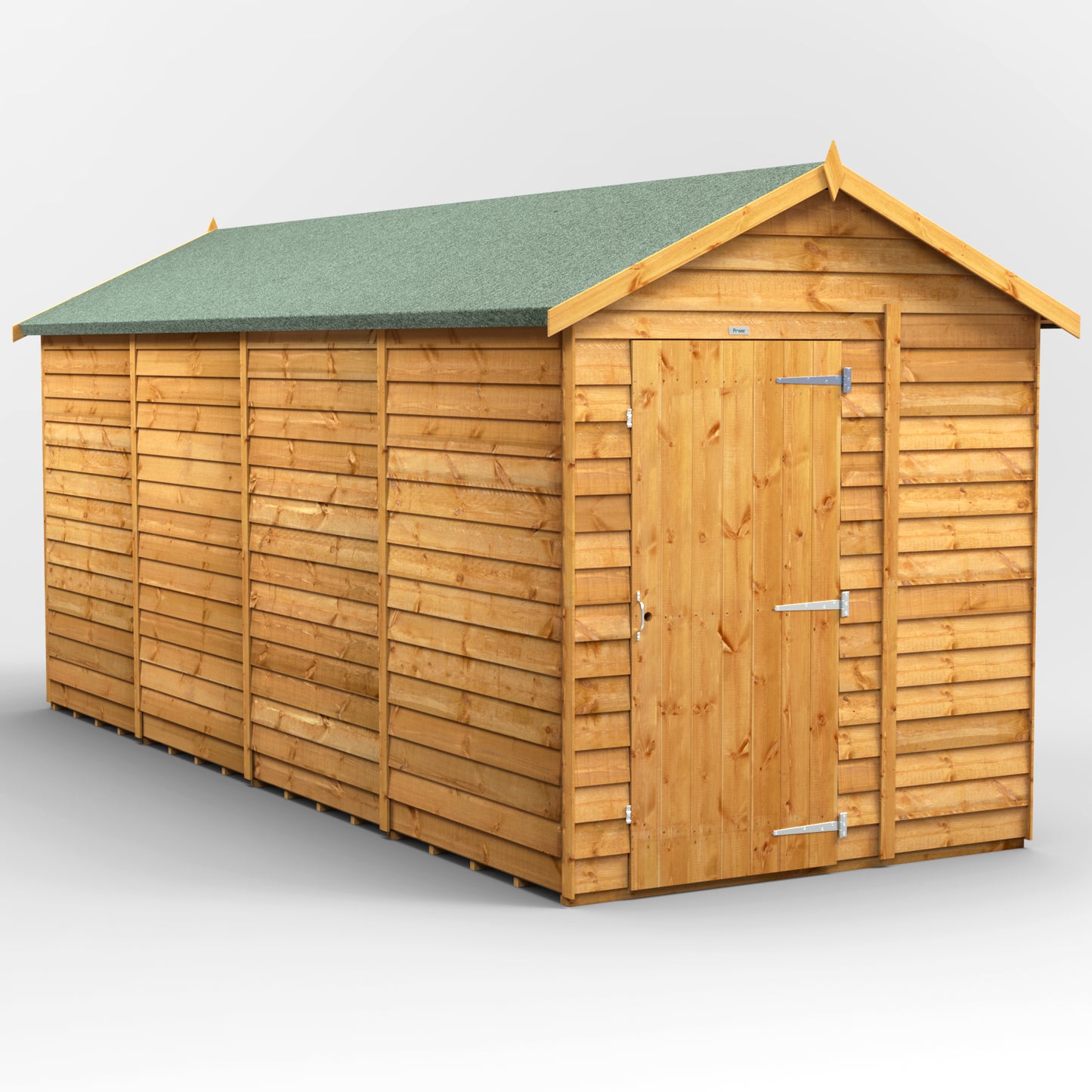 16x6 Power Overlap Apex Shed