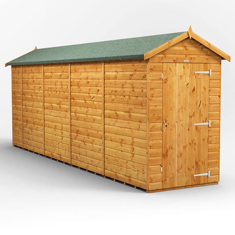 4x4 Power Tongue & Groove Apex Shed