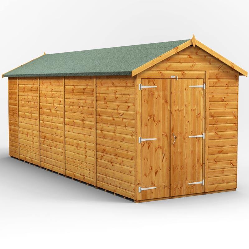 4x4 Power Tongue & Groove Apex Shed