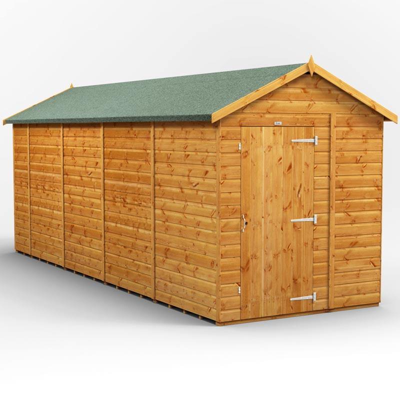 4x4 Power Tongue & Groove Apex Shed
