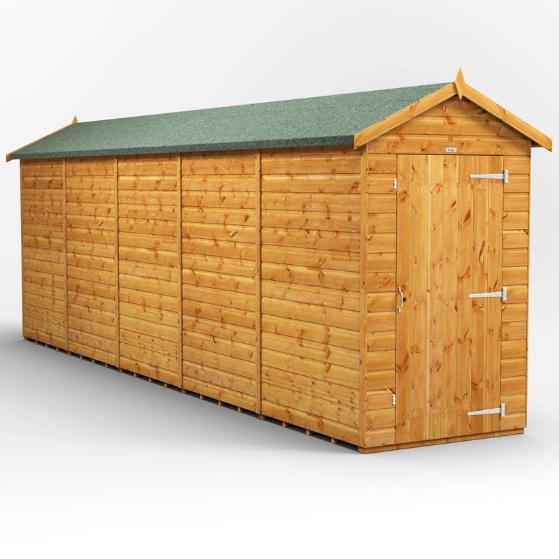 4x4 Power Tongue & Groove Apex Shed