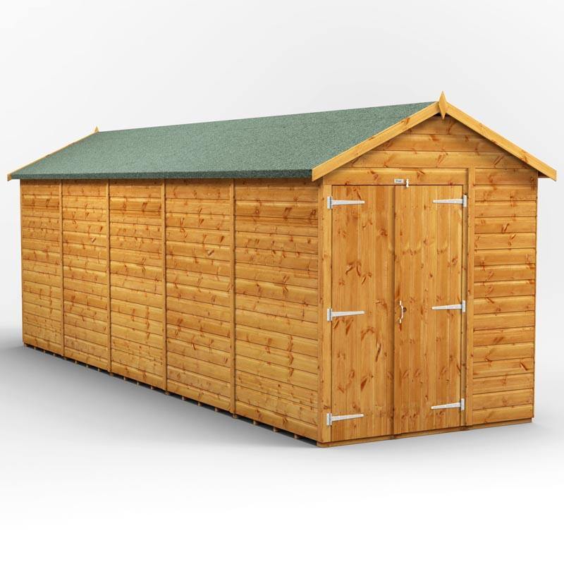 20x6 Power Tongue & Groove Apex Shed