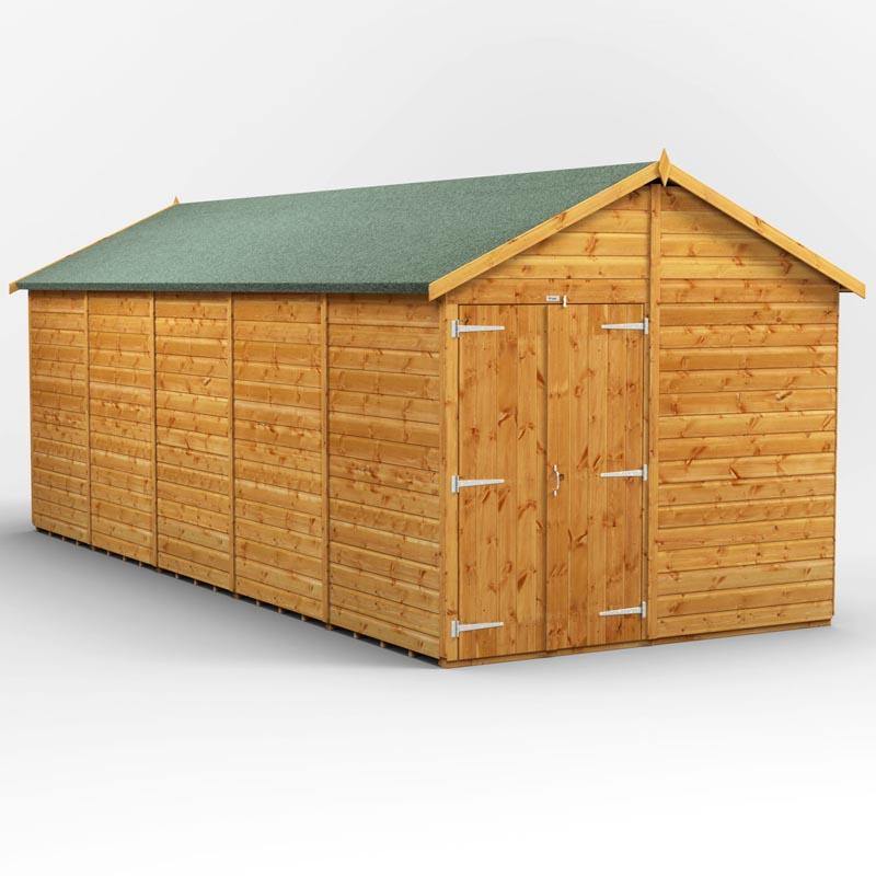 4x4 Power Tongue & Groove Apex Shed