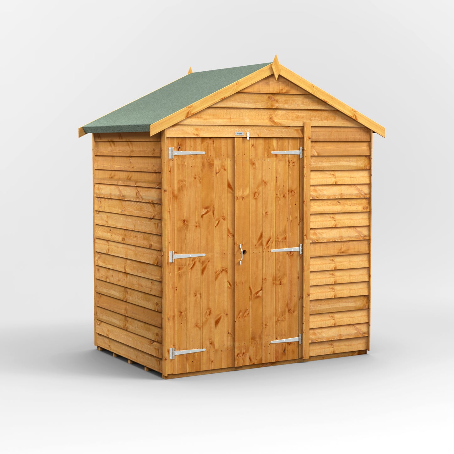 4x6 Power Overlap Apex Shed