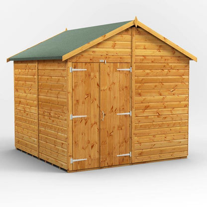 4x4 Power Tongue & Groove Apex Shed
